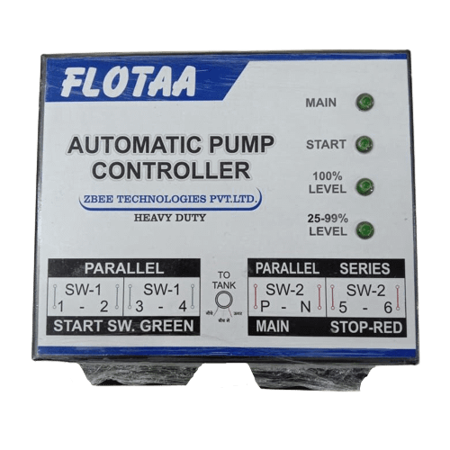 Automatic Pump Controller Front Side - Flotaa